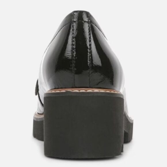 *Last Chance!* Naturalizer Darcy Fringe Leather Loafer in Haven Blue size 8W - Picture 10 of 13